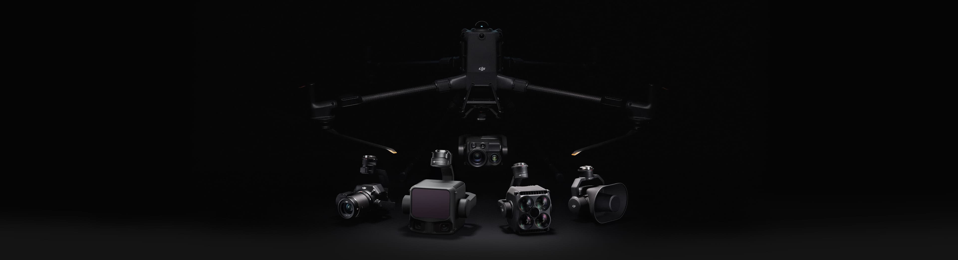 DJI Matrice 400 bersama jajaran payload Zenmuse yang kompatibel