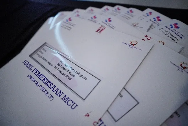 Dokumen hasil pemeriksaan kesehatan medical check up yang menjadi syarat sertifikasi remote pilot